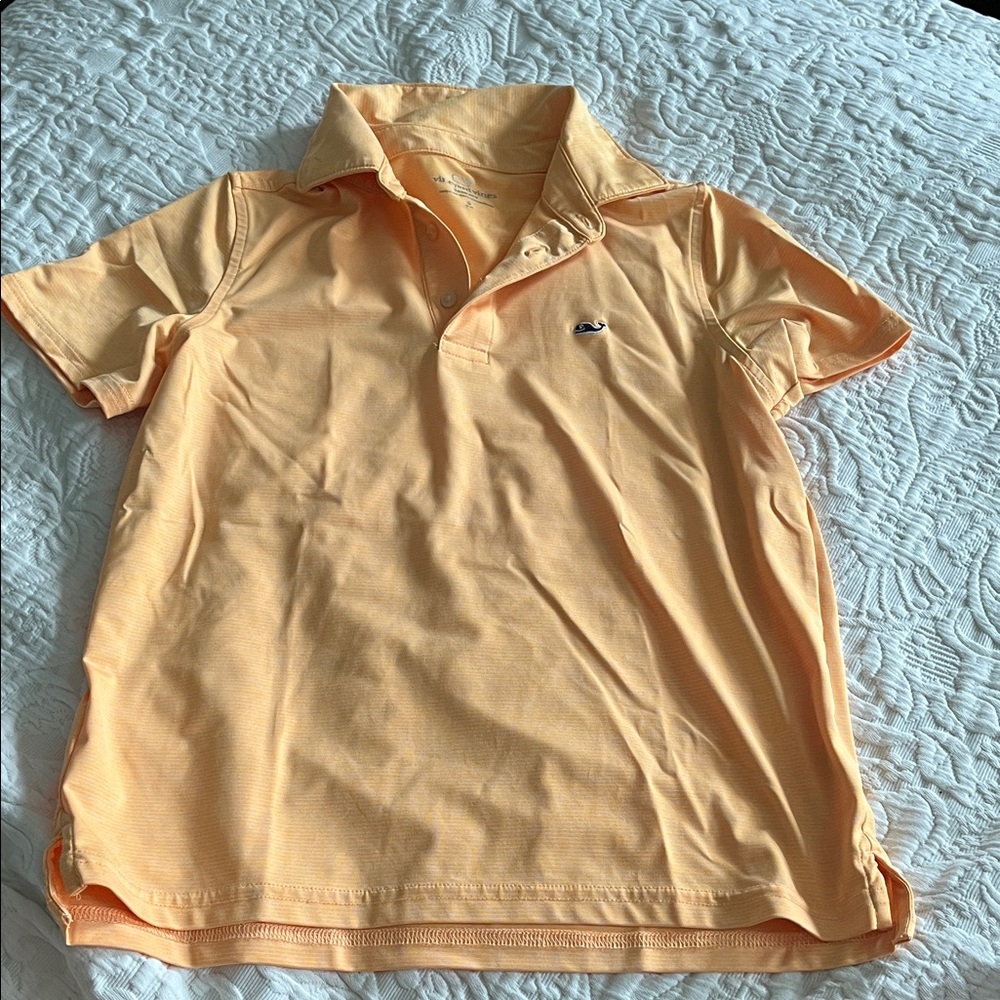 Vineyard Vines Light Orange Polo Shirt